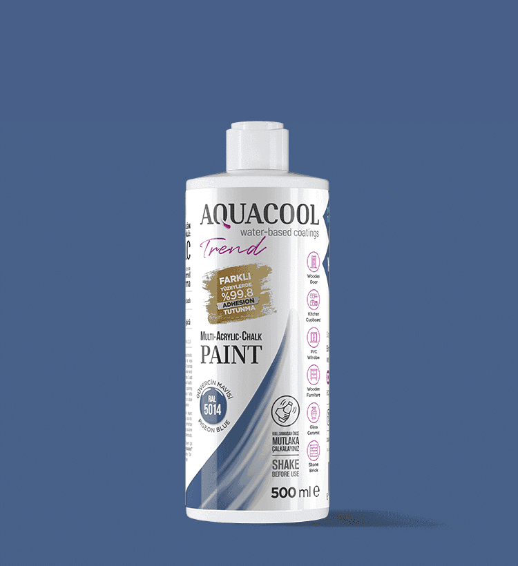 Aquacool Trend MAC Boya RAL 5014 Güvercin Mavisi 500ml