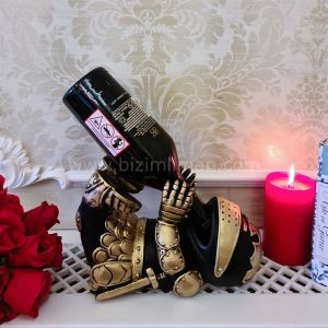 Şövalye Heykeli Şaraplık Gold