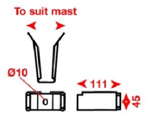 Echomax 180 Radar reflektörü