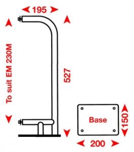 Echomax 230 Midi Orijinal radar reflektörü