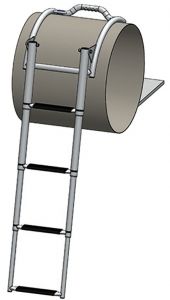 Şişme bot Merdiveni