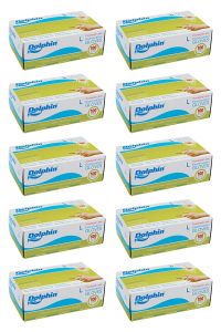 DolphinDolphin Beyaz Lateks Eldiven Pudralı L 100 Adet x 10 Paket