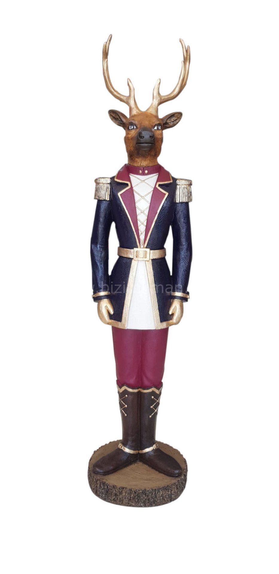 Geyik Heykeli Lacivert