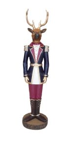 Geyik Heykeli Lacivert