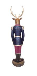 Geyik Heykeli Lacivert