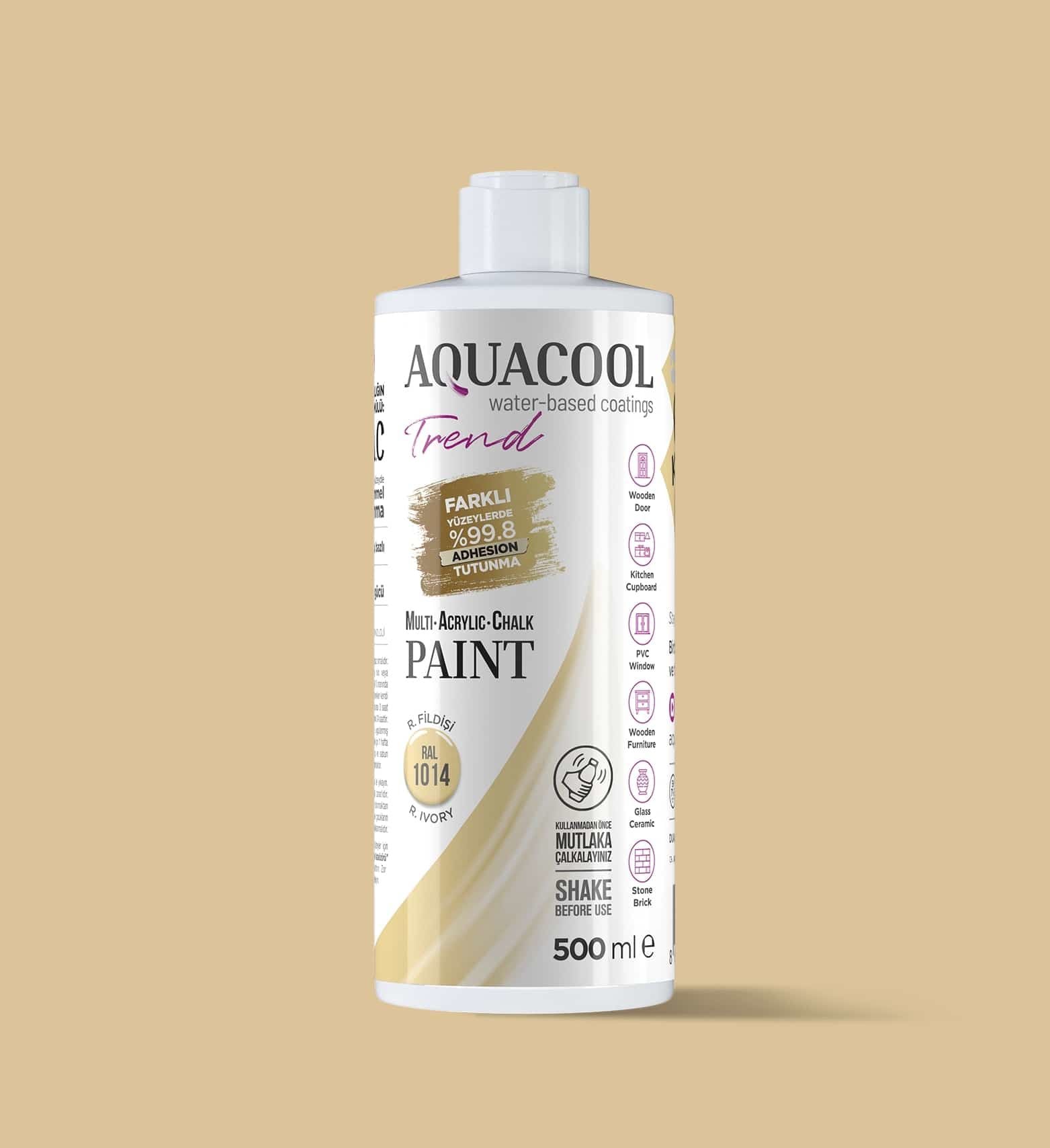 Aquacool Trend MAC Boya 500ml RAL1014 R. Fildişi