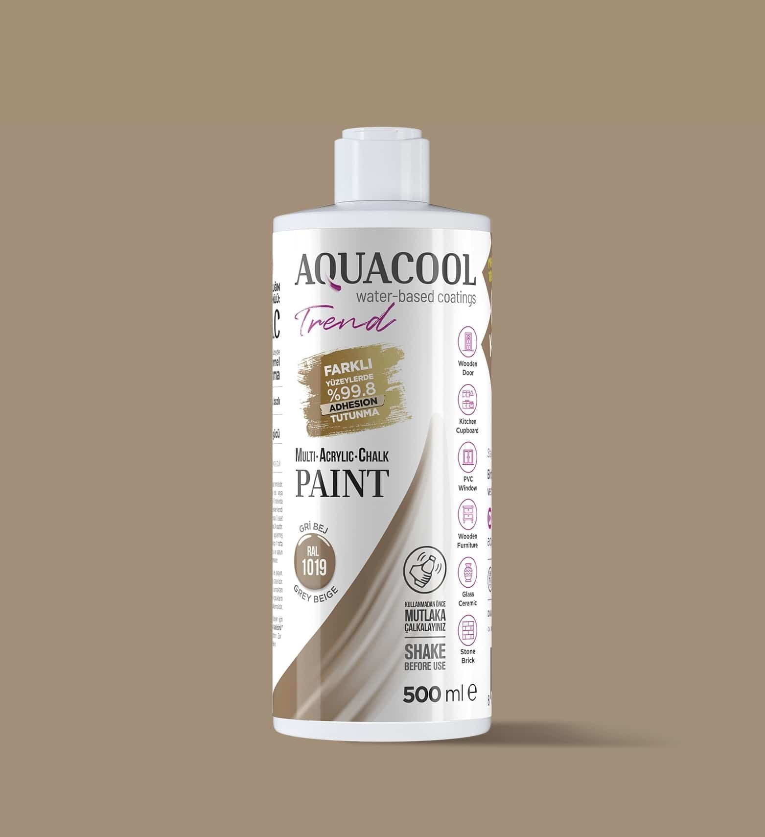Aquacool Trend MAC Boya 500ml RAL 1019 Gri Bej