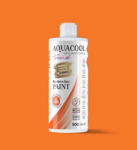 Aquacool Trend MAC Boya 500ml RAL 2003 Pastel Turuncu