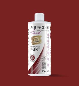 Aquacool Trend MAC Boya 500ml RAL 3011 Kahve Kızıl