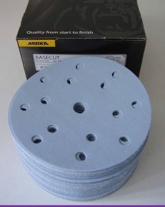 Orbital Zımpara BaseCut 150mm 15D P40-P800 Kum 100'lü Paket P180